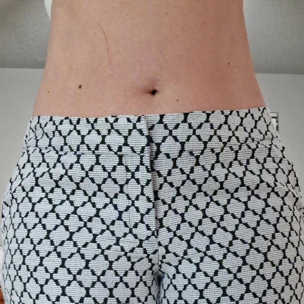 Kensie Geometric Patterned Shorts Size Large
